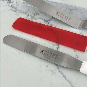 Two Superior Culinary Master Spatulas with Covers